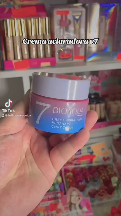 CREMA REVITALIZANTE V7 / ACLARADOR MAGICO VEGANA